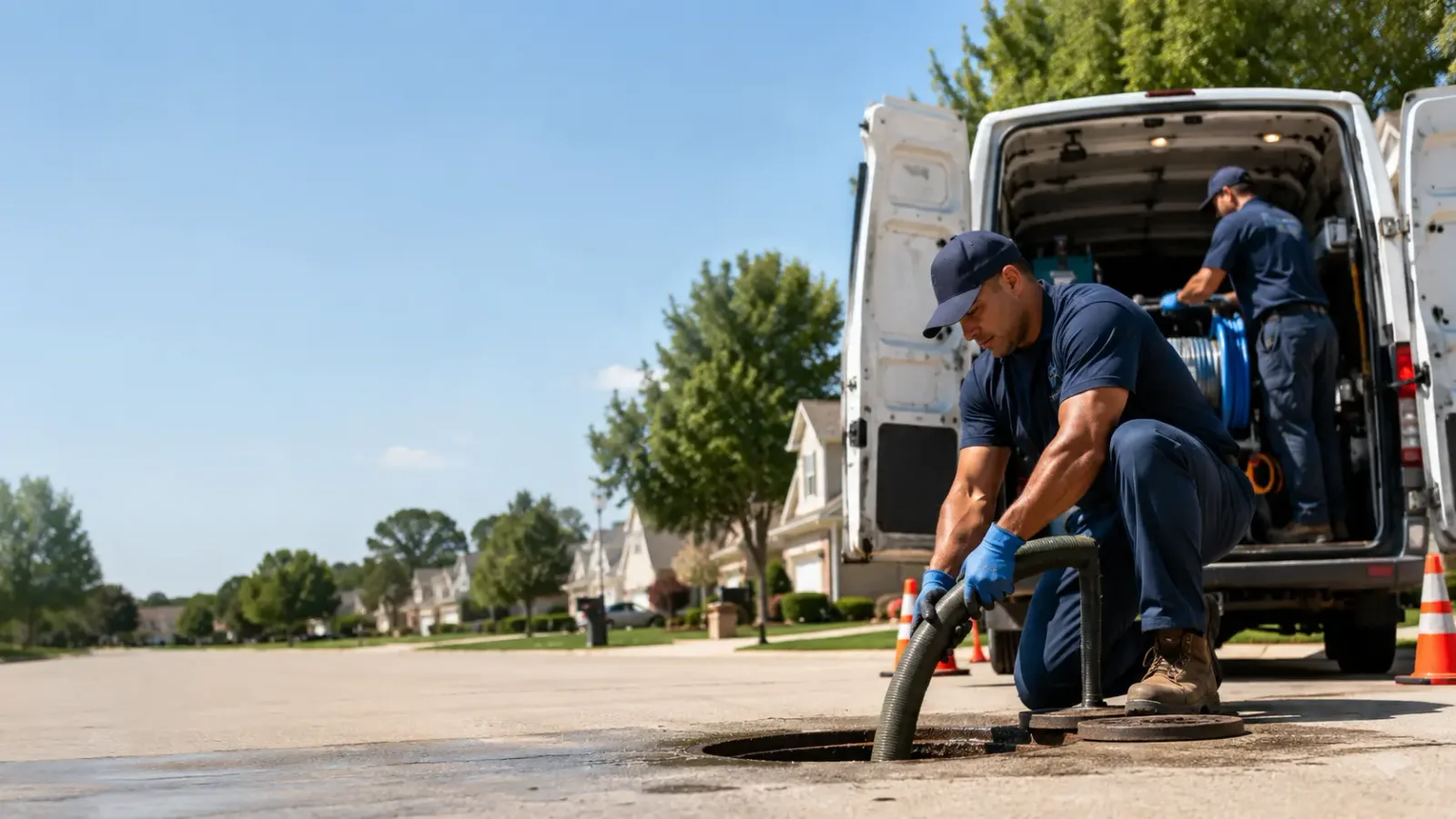 Sewer Backup Cleanup services in Albion, OK